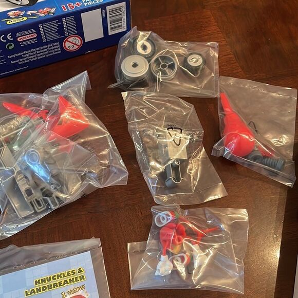 Meccano Sonic The Hedgehog Knuckles & Landbreaker New - Picture 5 of 7